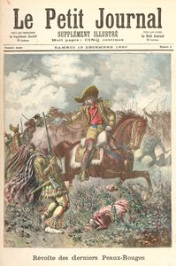 ثورة آخر الهنود الحمر ، من "لو بيتيت جورنال" ، 13 ديسمبر 1890