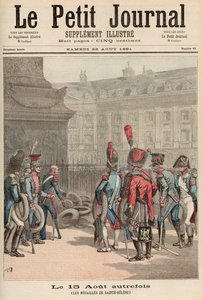 15 أغسطس القديم: ميداليات سانت هيلانة ، من `` Le Petit Journal &39;&39; ، 22 أغسطس 1891