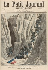 وفاة الملازم بوجون: اكتشاف جسده ، من "لو بيتيت جورنال" ، 12 سبتمبر 1891
