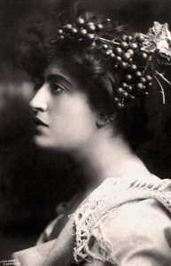 كونستانس كولير 1878-1955 ، الممثلة البريطانية ، 1900.