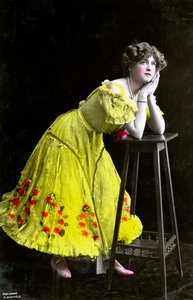 غابرييل راي 1883-1973 ، الممثلة الإنجليزية ، أوائل القرن العشرين.