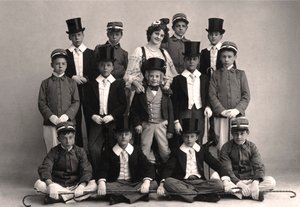 جيرتي ميلار 1879-1952 ، الممثلة الإنجليزية ، 1905.