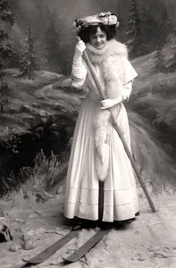 جيرتي ميلار 1879-1952 ، الممثلة الإنجليزية ، 1906.
