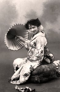 إيزابيل جاي 1879-1927 ، مغنية وممثلة أوبرا ، 1906.