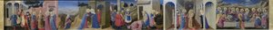 بريديلا من المذبح البشارة ، ج. 1433-1434. بواسطة Fra Giovanni Angelico da Fiesole