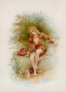 ايموجين من Cymbeline شكسبير بواسطة فرانسيس بروندج