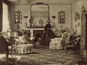 داخل الغرفة ، ج. 1862. بواسطة فرانسيس جوسلين