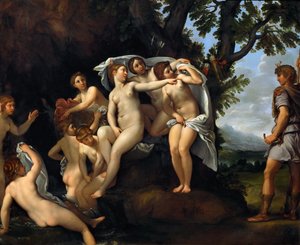 ديانا واكتايون ، ج. 1617.