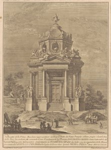 بريما ماكينا للصين عام 1782: معبد يانوس ... ، 1782. بواسطة فرانشيسكو باربازا
