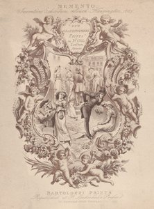 إعلان عن تذكار ، معرض الاختراعات ، جنوب كنسينغتون ، 1885 ، كاليفورنيا. 1885. بواسطة فرانشيسكو بارتولوزي