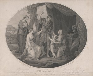كوريولانوس: إله الجنود ، للعار منيع ... شكسبير ، كوري ... ، 3 نوفمبر 1785.