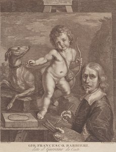 صورة ذاتية لجيرسينو ، 1790-99. بواسطة فرانشيسكو بارتولوزي