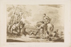 تقدم لعموم العهد القديم والجديد إلى Castiglione (عنوان السلسلة) بواسطة جيوفاني بينيديتو كاستيجليون