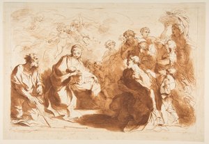 عشق الرعاة ، قبل 1764. بواسطة فرانشيسكو بارتولوزي
