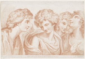 أربعة ملائكة مبادئ سيبرياني للرسم (عنوان السلسلة) أساسيات رسم شبرياني (عنوان السلسلة) بواسطة جيوفاني باتيستا سيبرياني
