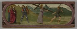 الطريق إلى الجلجلة بواسطة Francesco Botticini