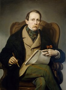 بورتريه ذاتي ، بقلم فرانسيس كوجيتي (1802-1875)