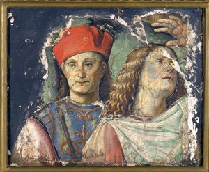 رأسان من فرنسا ، فرانشيسكو (1450-1517). طازج ، ج. 1500 ، معرض الفنون الوطني في بولونيا