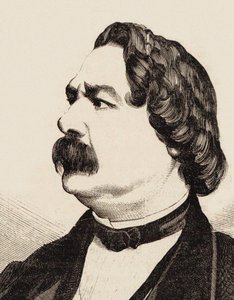 صورة للملحن إنريكو بيتريلا 1813-1877 ، حوالي 1855.