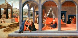 مشهد من القديس يوحنا بابيست ، التفاصيل ، c1500-1540 بواسطة فرانشيسكو جرانشي