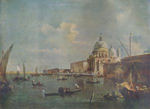 تحية سانتا ماريا ديلا ، 1780 ، 1925. بواسطة فرانشيسكو غواردي