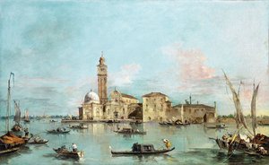 جزيرة سان ميشيل ، البندقية ، 1770.