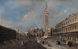 ساحة سان ماركو، البندقية بواسطة فرانشيسكو غواردي