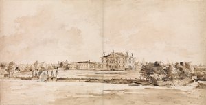 فيلا لوريدان ، بالقرب من تريفيزو ، كاليفورنيا. 1778. بواسطة فرانشيسكو غواردي