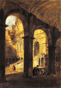 منظر لساحة Palazzo Ducale و Giant