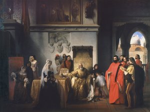 إزالة Doge Francesco Foscari (The two Foscari) بواسطة فرانشيسكو هايز
