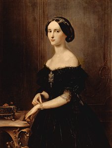 صورة لامرأة البندقية ، c.1852