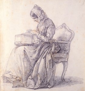 صورة لزوجته فرانشيسكو هايز (1791-1882) ، رسم بواسطة فرانشيسكو هايز