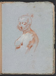 فيرونا كراسة الرسم: أنثى عارية الصفحة 27 ، 1760. بواسطة فرانشيسكو لورينزي