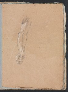 فيرونا كراسة الرسم: الذراع اليمنى واليد الصفحة 49 ، 1760. بواسطة فرانشيسكو لورينزي