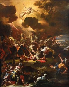 لا تحويل دي سانت بول - تحول القديس بولس - فرانشيسكو سوليمينا (1657-1747). زيت على قماش ، الأبعاد: 129 × 102 سم مجموعة خاصة