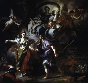 الصيد الملكي لديدو وأينيس ، حوالي 1712-14
