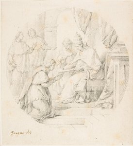 أنجيلو ماريا كويريني أنشأ الكاردينال بنديكتوس الثالث عشر ، 1709-87.