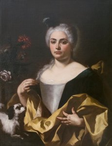 صورة لزوجة الرسام بواسطة فرانشيسكو دي مورا