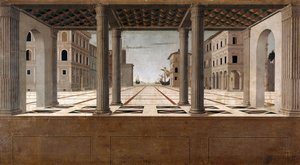 منظر معماري ، ج. 1490