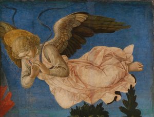 لوحة الملاك من Pistoia Santa Trinità Altarpiece ، 1455-1460