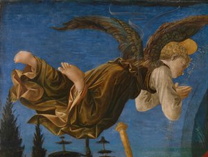 لوحة الملاك من Pistoia Santa Trinità Altarpiece ، 1455-1460