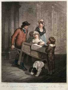 "Hot Spice Gingerbread Smoking Hot" ، اللوحة 12 من "The Cries of London" ، نقش بواسطة Giovanni Vendramini (1769-1839) ، حانة. بواسطة Colnaghi & Co.