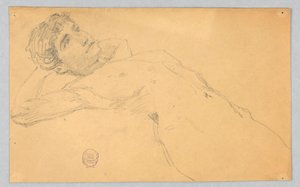 رسم أنثى عارية