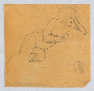 رسم أنثى عارية بواسطة فرانسيس أوغستوس لاثروب