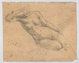 رسم أنثى عارية