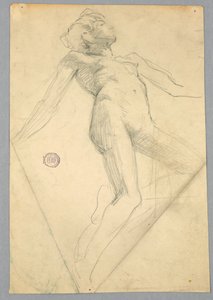رسم أنثى عارية