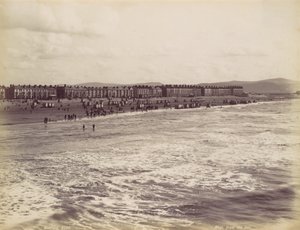 Rhyl ، من البحر ، 1870. بواسطة فرانسيس بيدفورد