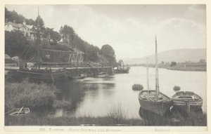 Trefriw-River Conway و Steamer بواسطة فرانسيس بيدفورد