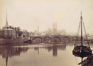 ورسستر. من Severn ، 1870. بواسطة فرانسيس بيدفورد