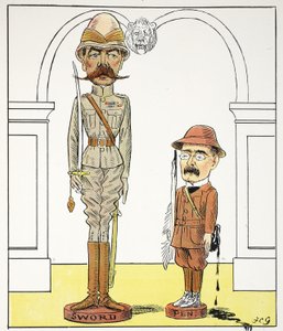 K ، k ، رسم توضيحي من الأبجدية Struwwelpeter ، الآية التي كتبها Harold Begbie (1871–1929) بواسطة فرانسيس كاروثرز جولد